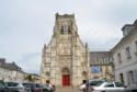 Saint Riquier : église abbatiale, façade principale