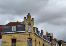 Bergues : façade de maison