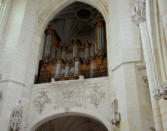 Saint Riquier : église abbatiale, l'orgue