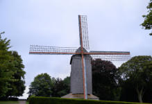 Cassel : moulin à vent en bois