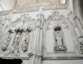 Saint Riquier : église abbatiale, sculptures intérieures