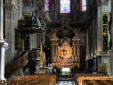 Cambrai : église Notre Dame de Grâce, le choeur avec son Rétable,la chair