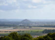 Monument Vimy : Paysage sur un terril depuis le monument