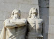 Monument Vimy : statues, regards vers le ciel