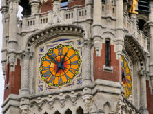 Calais : horloge du beffroi