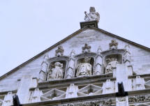 Saint Omer : cathédrale Notre Dame, fronton