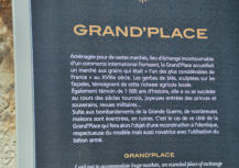 Arras : panneau d'information