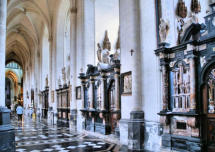 Saint Omer : cathédrale Notre Dame, bas côté droit