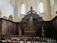 Laon : intérieur de l'église Saint Martin