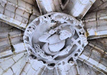 Saint Omer : cathédrale Notre Dame, clé de voute