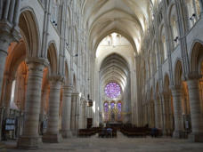 Laon : cathédrale Notre Dame, la nef