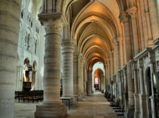 Laon : cathédrale Notre Dame, Bas côté droit