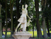 Statue du parc du château