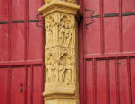 Détails de colonne  de Notre Dame d'Amiens