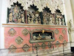 Reliques dans la cathédrale Notre Dame d'Amiens