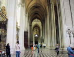 Transept de la cathédrale Notre Dame d'Amiens