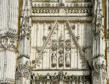 Saint Riquier : église abbatiale, partie sculptée au dessus du tympan