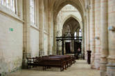 Saint Riquier : église abbatiale bas côté gauche