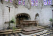 Saint Riquier : église abbatiale, autel dans le choeur