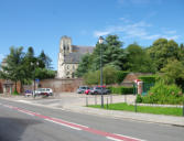 Saint Riquier : église abbatiale , vue générale