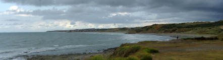 Baie de la Slack : la côte