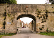 Bergues : fortification, porte du Quai