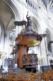 Saint Omer : cathédrale Notre Dame, la chaire