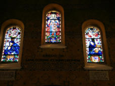 Notre Dame de Lorette : vitraux de la chapelle