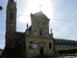 Cambrai : église Notre Dame de Grâce, la façade, le beffroi