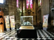 Cambrai : église Notre Dame de Grâce, exposition maquette de la cathédrale