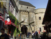 Mont Saint Michel : entrée par la porte du roi