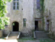 Chateau de Pirou : entrées des logis