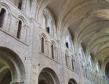 Abbaye bénédictine Sainte Trinité de Lessay, vue intérieure