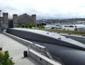 Cherbourg : sous marin nucléaire " le redoutable "