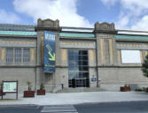 Cherbourg : entrée de la cité de la mer 