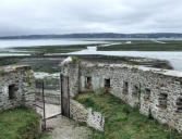 Saint Vaast la Hougue : fortifications et  parcs ostréicoles