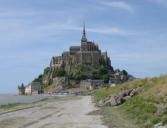 Mont Saint Michel de jour, vue rapprochée