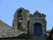 Chateau de Pirou : vue sur les toits