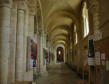 Abbaye bénédictine Sainte Trinité de Lessay, bas côté 