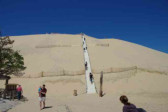 Dune du Pyla : montée vers le sommet