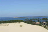 Dune du Pyla : vue générale depuis le sommet.