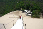 Dune du Pyla : maintenant il faut redescendre