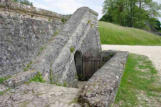 Fort Médoc : entrée des souterrains du corps de garde vue 2