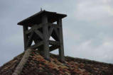 Fort Médoc : détail de toiture