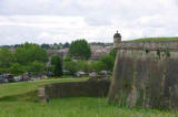 Blaye : remparts et échauguette de la citadelle