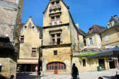 Sarlat la Caneda : la ville médiéviale, maison particulière