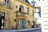 Sarlat la Caneda : la ville médiéviale, façade de maison