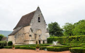 Castelnaud la Chapelle : château des Milandes l'église ou se maria Joséphine Baker