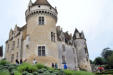 Castelnaud la Chapelle : château des Milandes façade arrière