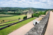 Vezac : les jardins de Marquessac : vue du domaine